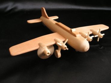 Veľké lietadlo hračka, vrtuľový bombardér B17 darček pre chlapcov