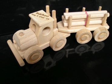 Lesný kamión, nákladné auto pre ťažbu dreva | drevené hračky