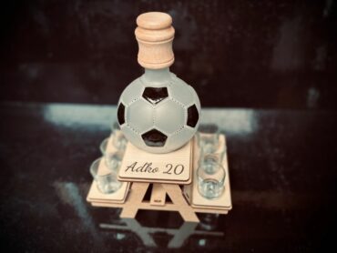 Futbalová fľaša k 20. narodeninám