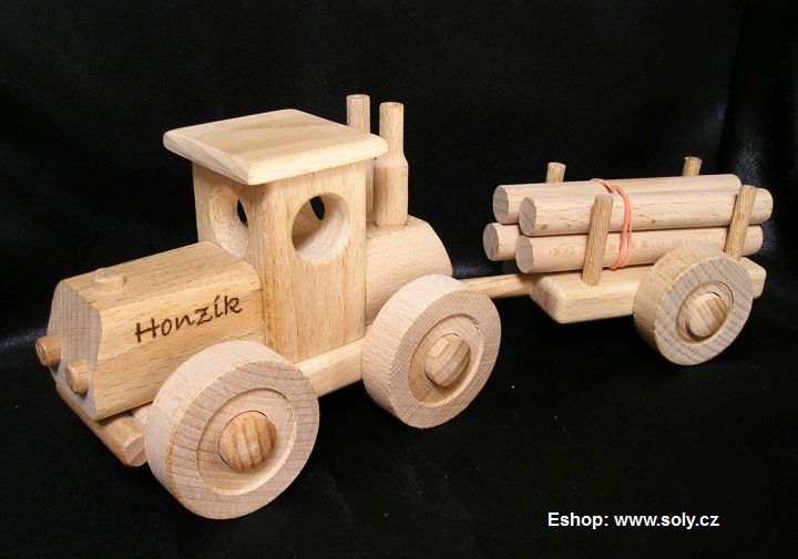 Traktor drevené hračky | drevené darčeky