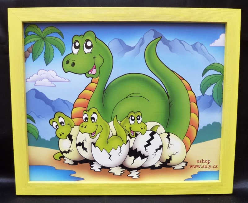 Brontosaurus | detské maľované obrázky na stenu