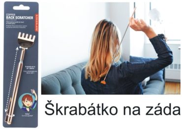 Škrabátko drbátko na chrbát - teleskopické, darček pre otca, otecka