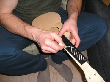 Stavebnica gitara Ukulele | hracie strunové nástroje pre deti