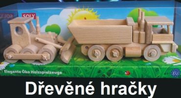 Autá pre chlapcov, nákladiak a buldozér | drevené darčeky a hračky