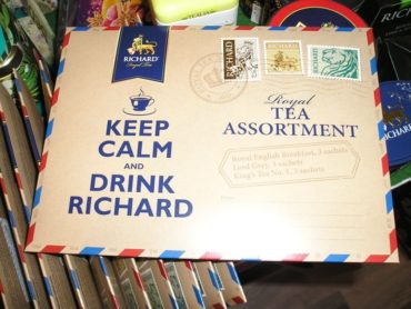 RICHARD | 3 druhy porciovaných čajov v A5 luxusnej darčekovej obálke
