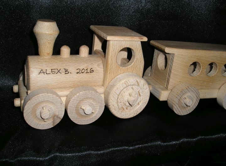 Drevené vláčiky pre najmenšie deti | drevená hračka | drevené darčeky
