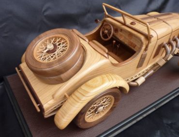 Mercedes SSK drevené modely vozidiel