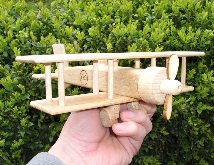 Drevené lietadlá dvojplošník | drevené hračky