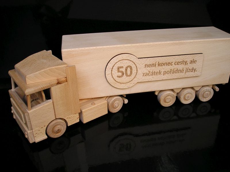 50. narodeniny vodiča trucku