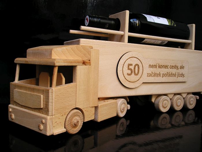 50. narodeniny vodiča trucku