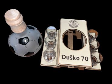 Futbalová lopta flaša