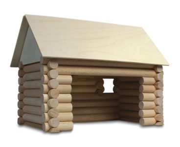 Domček chata chalupa zrub | drevená stavebnica pre deti