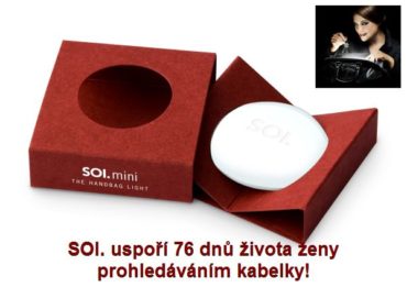 Svietidlo, LED lampička pre dámsku kabelku | PRAKTICKÉ DARČEKY PRE ŽENY