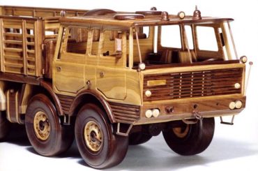 TATRA drevené modely vozidiel