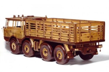 TATRA drevené modely vozidiel