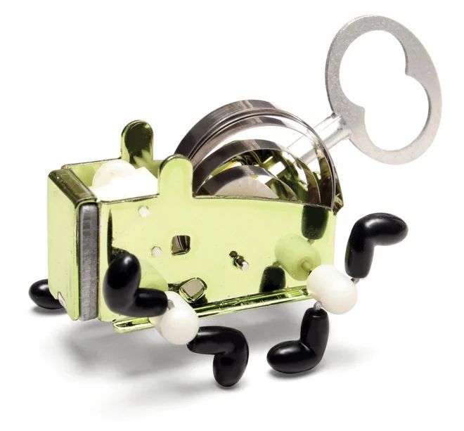 PEA mechanické plechové hračky na kľúčik pre děti kikkerland