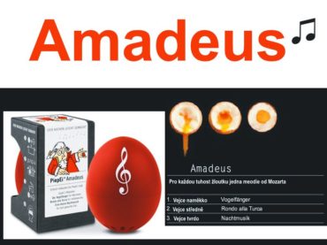 AMADEUS | varič vajec s tromi melódiami od Mozarta | Kuchynská minútka
