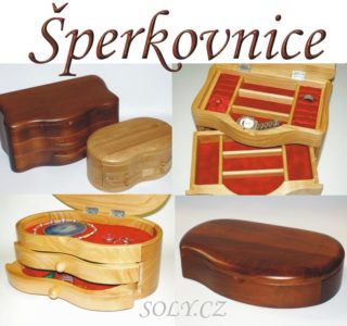 Krabičky na šperky | Drevené šperkovnice