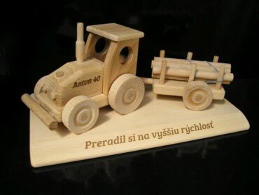 Traktorista darček