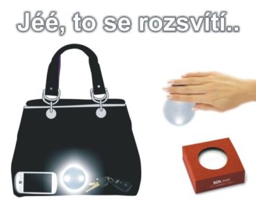 Svietidlo, LED lampička pre dámsku kabelku | PRAKTICKÉ DARČEKY PRE ŽENY