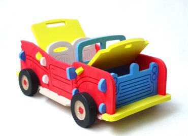 Obrovské detské auto kabriolet - stavebnice hračka