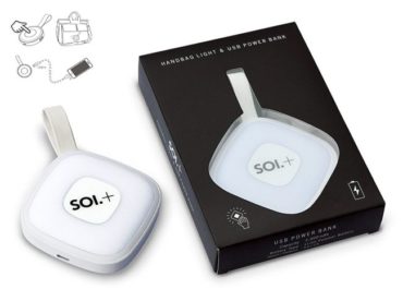 LED svietidlo, lampička, baterka, PowerBank | chytré doplnky do dámskej kabelky, darčeky pre ženy