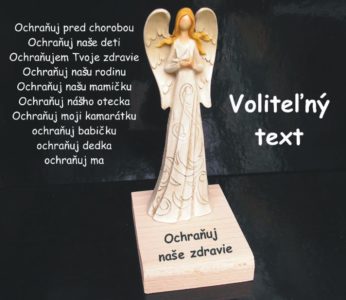 Anjel strážca soška