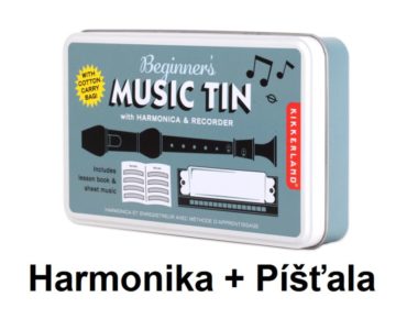 Hudobné nástroje pre deti detská píšťala a fúkacia harmonika
