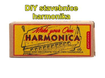 Fúkacia harmonika DIY stavebnice | detské hudobné nástroje