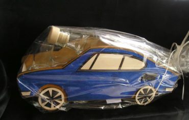 škoda 110 erko, darček flaša
