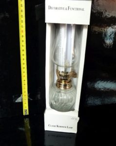 Petrolejová lampa, funkčné i dekoračné