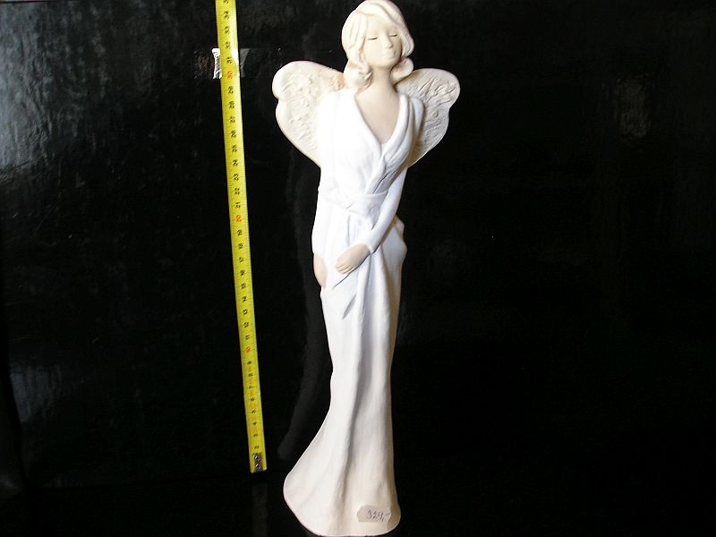 Svadobný anjel sadrový, luxusná soška dekorácie