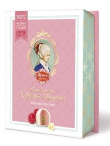 Mozartove gule | čokoláda biela, nugát, marcipán