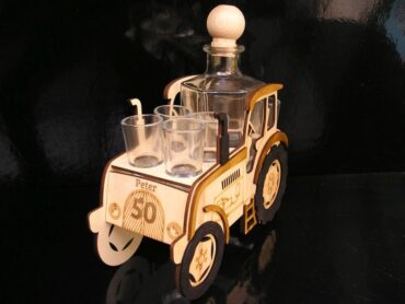 Flaša traktor darček narodeniny