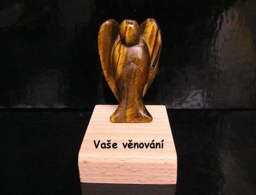 Anjel tigrie oko 7,5 cm, ochranný minerálny kameň