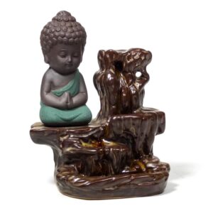 Kadidelnica Budha s tečúcim dymom
