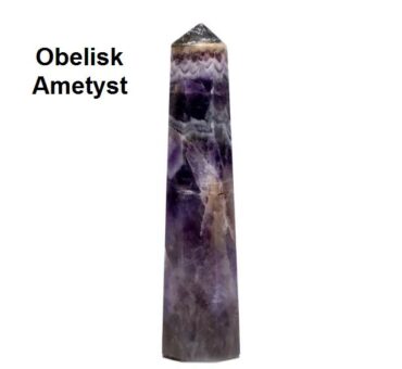 Obelisk ametystový kryštál