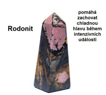 Obelisk z rodonitu