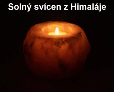 Solný svietnik z Himalájí | na čajovú sviečku