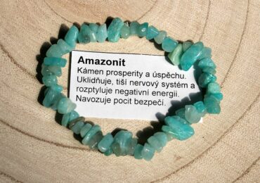 Náramok amazonit minerál
