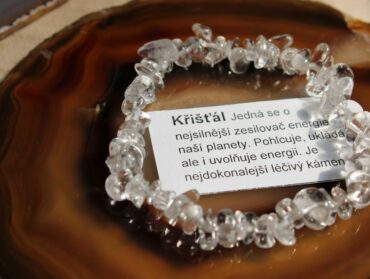 Náramok krištál minerál kryštáľ