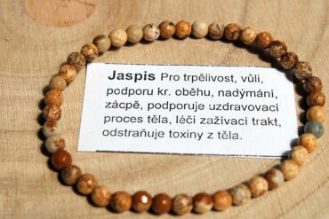 Jaspis obrazkový dámske náramky z minerálov a kameňov