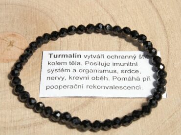 dámske náramky z minerálov turmalín