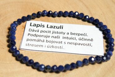 Lapis Lazuli dámske náramky z minerálov a kameňov
