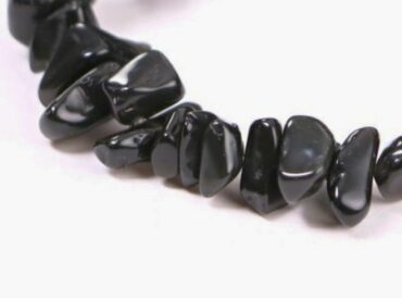 Obsidián černý - náramok minerál význam