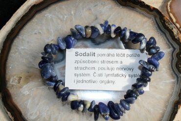 Náramok sodalit krištal minerál