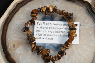 Náramok tigrie oko kryštal minerál