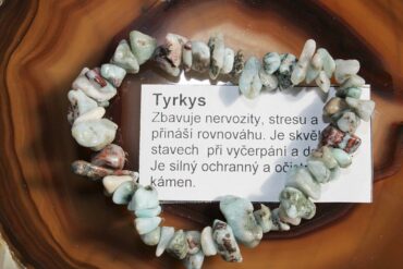 Náramok tyrkys kryštal minerál