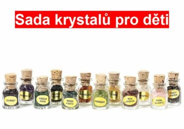 Sady minerálnych kameňov pre deti či dekorovanie
