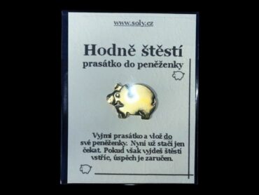 Darček zlaté prasiatko suvenír